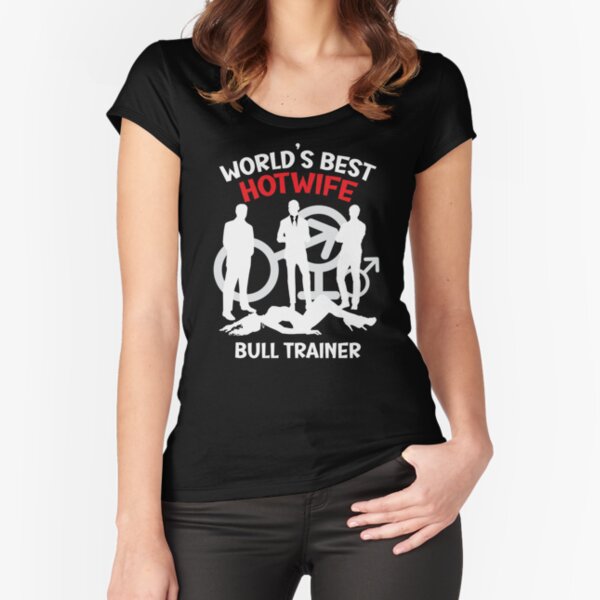 Item preview, World's Best Hotwife Bull Trainer for darker colors. Swinger Lifestyle design designed and sold by swingersshop.
