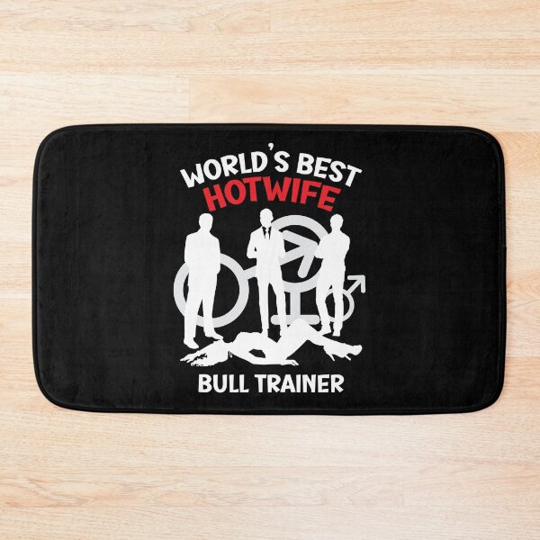 Item preview, World's Best Hotwife Bull Trainer for darker colors. Swinger Lifestyle design designed and sold by swingersshop.