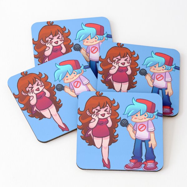 Item preview, Boyfriend and Girlfriend Friday Night Funkin designed and sold by Athelynia.