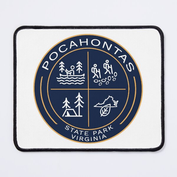 Item preview, Pocahontas State Park Heraldic Logo designed and sold by VanyaKar.