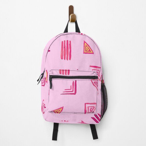 Item preview, Pink Miniprint Triangles designed and sold by Carolina Diaz.