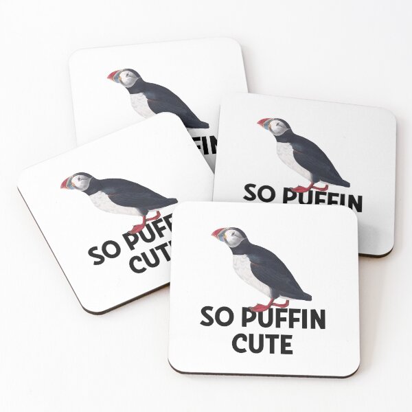 Item preview, So Puffin Cute, Arctic Animals, Puffin Bird designed and sold by lfinkbeiner12.