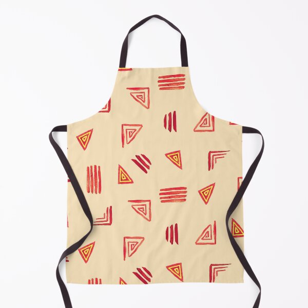 Artikelvorschau, Orange Miniprint Triangles entworfen und verkauft von Carolina Diaz.
