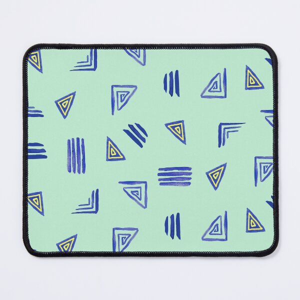 Artikelvorschau, Mint Miniprint Triangles entworfen und verkauft von Carolina Diaz.