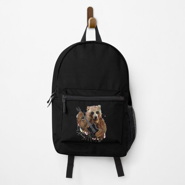 Item preview, Bear Playing Guitar Art Music Instrument Animal Lover designed and sold by Dressed For  Duty.