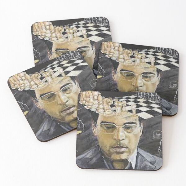 Item preview, Viswanathan Anand Chess Champion art designed and sold by GambitChess.
