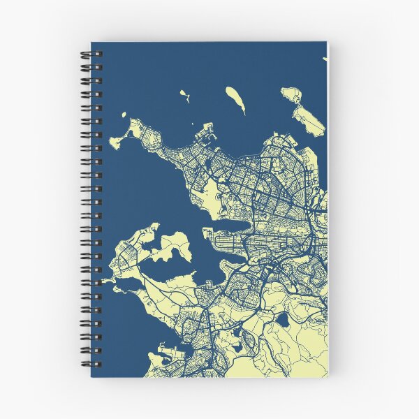 Item preview, Reykjavik Street Map Art Blue Yellow Iceland Europe designed and sold by cashewdays.