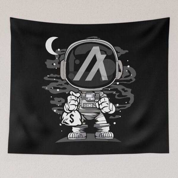 Item preview, Astronaut  Algorand ALGO Coin To The Moon Crypto Token Cryptocurrency Blockchain Wallet designed and sold by AriellaGross.