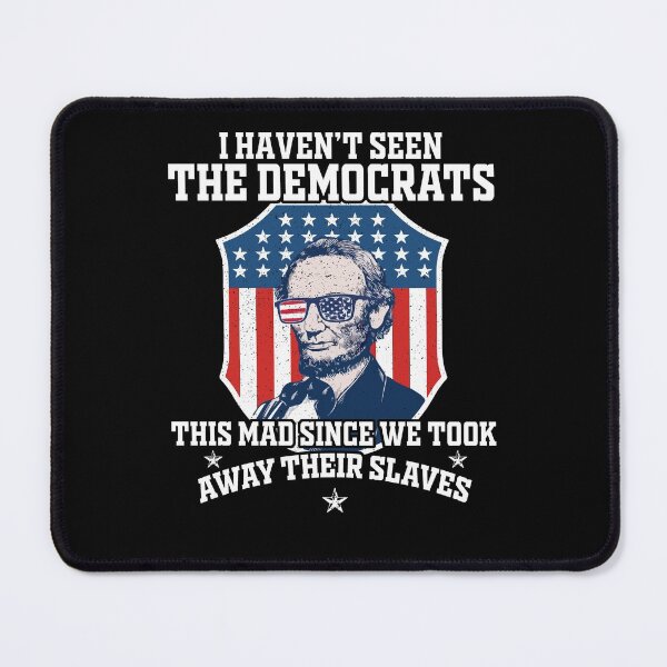 Item preview, Vintage US Flag I Haven't Seen The Democrats Funny Political designed and sold by Dressed For Duty.