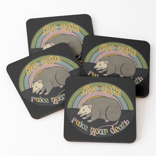 Item preview, Live Ugly Opossum  designed and sold by BirdinaHat.