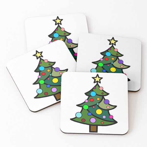 Item preview, Decorated Stained Glass Christmas Tree designed and sold by Deborah Camp.