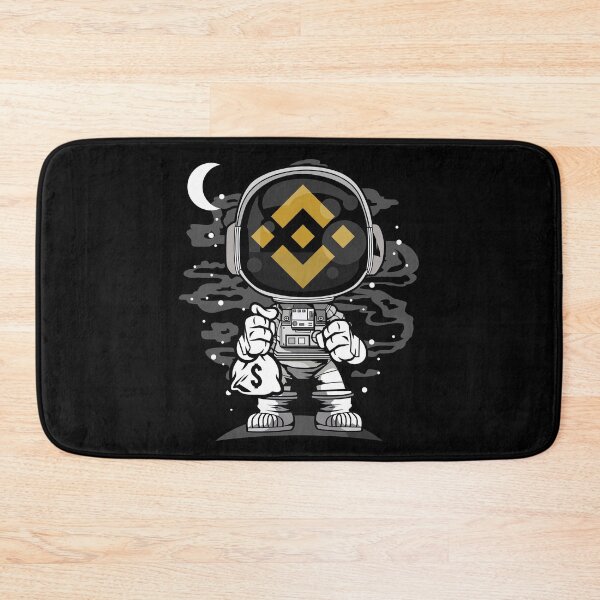 Item preview, Astronaut Binance BNB Coin To The Moon Crypto Token Cryptocurrency Blockchain Wallet designed and sold by AriellaGross.
