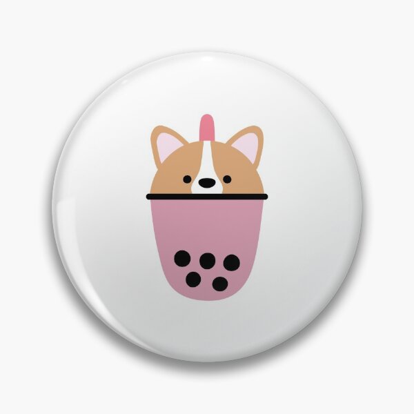 Item preview, Pet Boba Corgi Peach designed and sold by stephanydc.