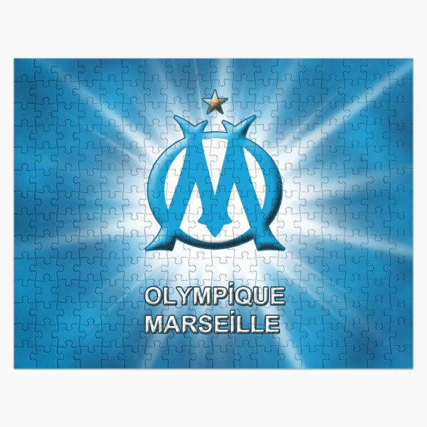 Puzzle ball 60 pièces - Ballon de Football : Olympique de Marseille