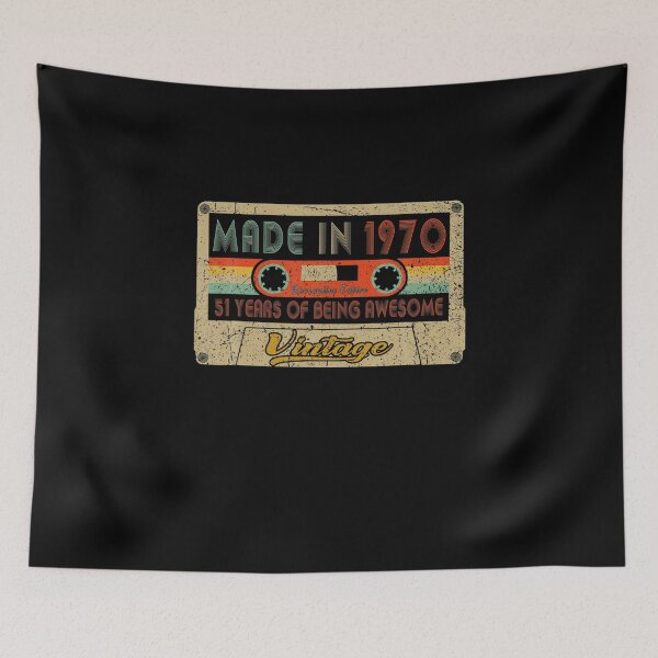 Item preview, 51st Birthday Made in 1970 51 Years Old Cassette Tape Gift  designed and sold by TammyGomez11.