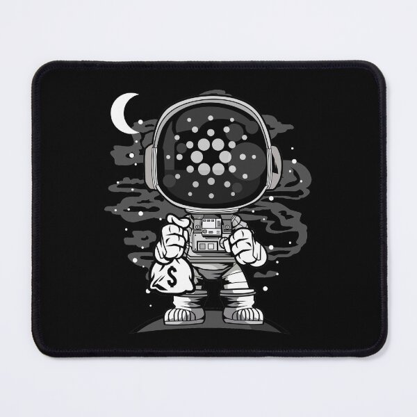 Item preview, Astronaut Cardano ADA Coin To The Moon Crypto Token Cryptocurrency Blockchain Wallet designed and sold by AriellaGross.
