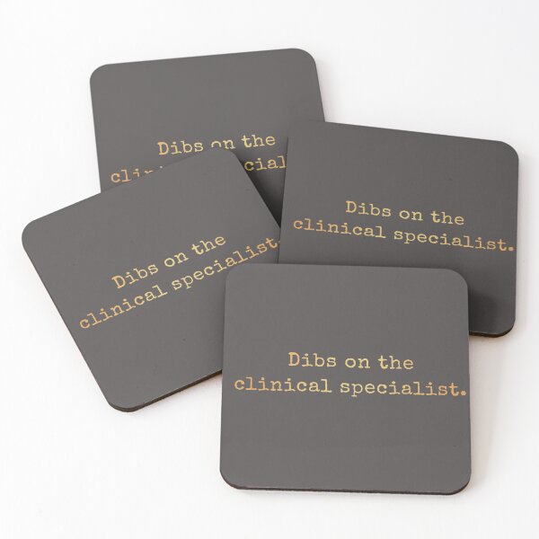 Item preview, Dibs On The Clinical Specialist  designed and sold by AscendMerch.