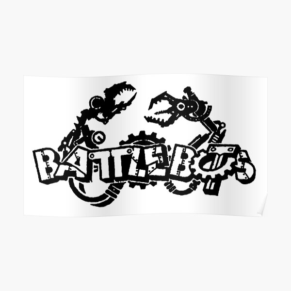 Classic Battlebots Logo Hd Poster For Sale By Colelamontagne