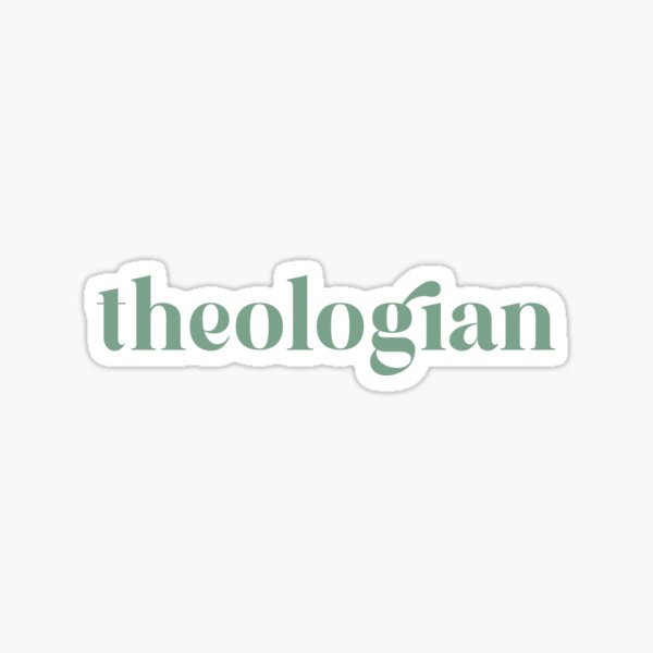 Vista previa del artículo con la obra «teólogo - El estudio de Dios», diseñado y vendido por terahdesigns.
