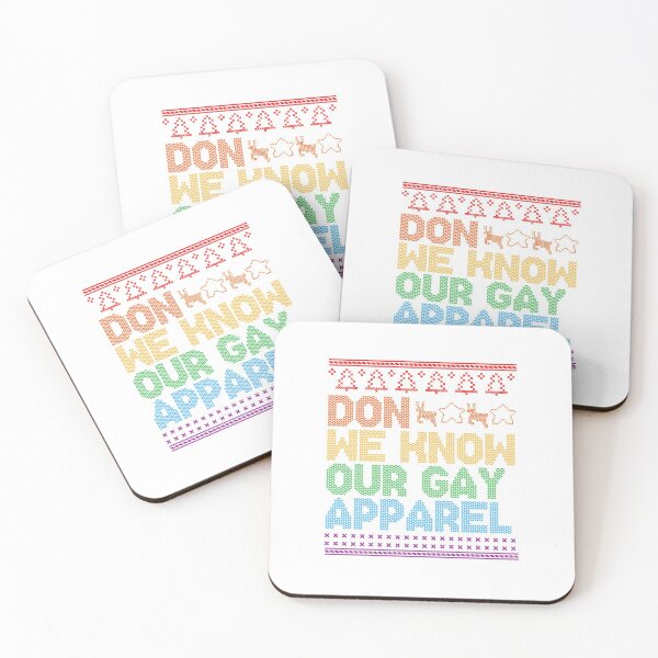 Aperçu de l'œuvre Chemises de Noël Gay Pride, Don We Now Our Gay Apparel, Cadeaux de Noël Gay, Chemise de Noël Queer, Chemise de vacances Pride, T-shirt de Noël LGBTQ créée et vendue par JaxintoArt.