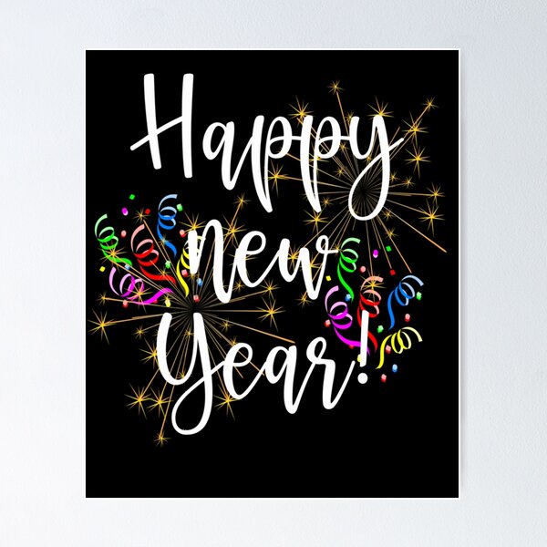 Item preview, Happy New Year Day Eve Party Fireworks Confetti  designed and sold by MattConnolly.