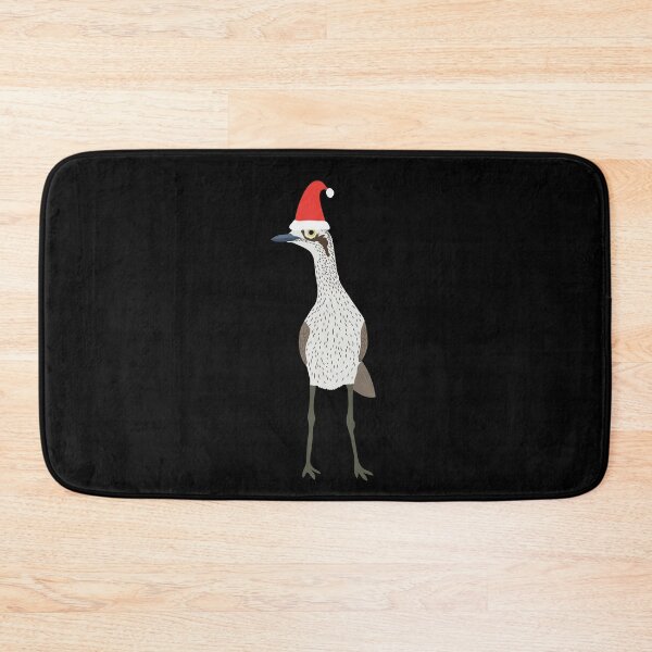 Item preview, Christmas Bush Stone-Curlew on Black designed and sold by Digitaldingo.