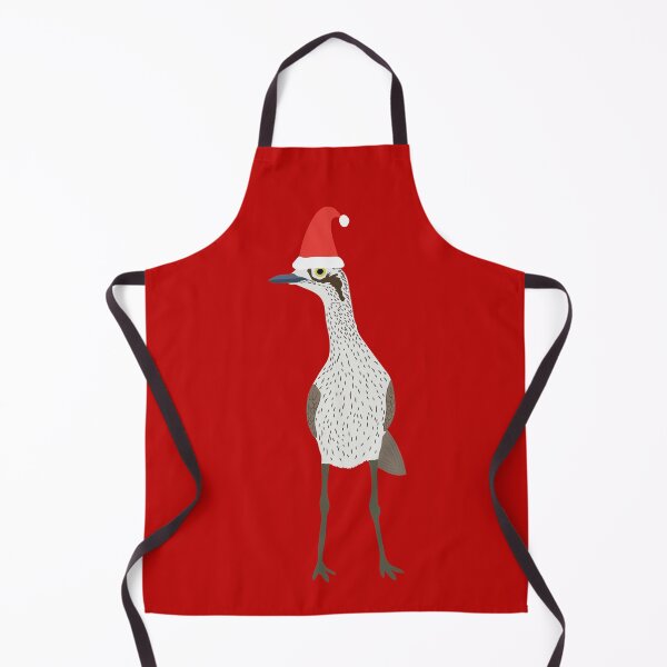 Item preview, Christmas Bush Stone-Curlew on Red designed and sold by Digitaldingo.
