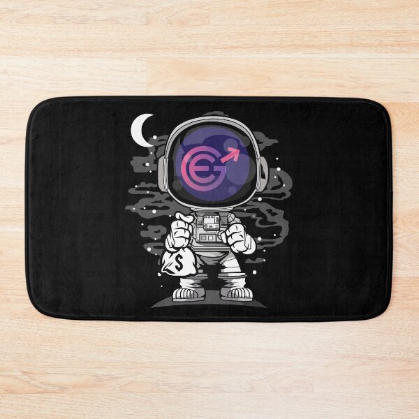 Item preview, Astronaut Evergrow EGC Coin To The Moon Crypto Token Cryptocurrency Blockchain Wallet designed and sold by AriellaGross.