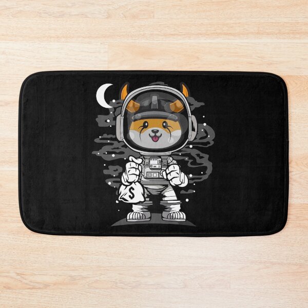 Item preview, Astronaut Floki Inu Coin To The Moon Crypto Token Floki Army Cryptocurrency Blockchain Wallet designed and sold by AriellaGross.