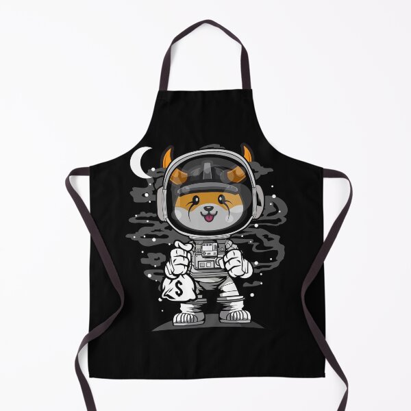 Item preview, Astronaut Floki Inu Coin To The Moon Crypto Token Floki Army Cryptocurrency Blockchain Wallet designed and sold by AriellaGross.