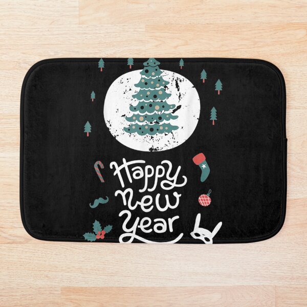 Item preview, Happy new year christmas tree and decorations  designed and sold by EddyAbram.