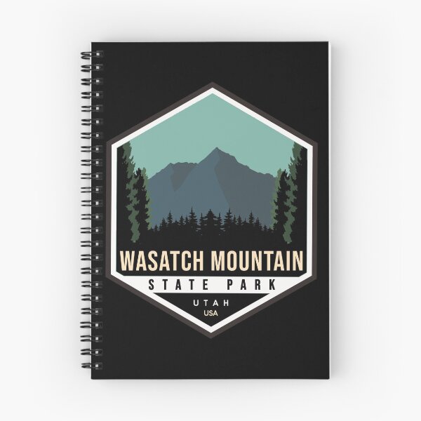 Item preview, Retro Wasatch Mountain State Park Utah designed and sold by Friday NightCo.