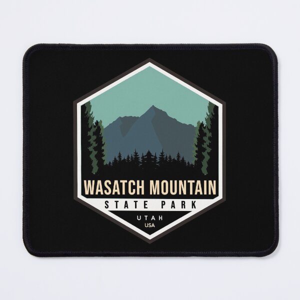 Item preview, Retro Wasatch Mountain State Park Utah designed and sold by Friday NightCo.