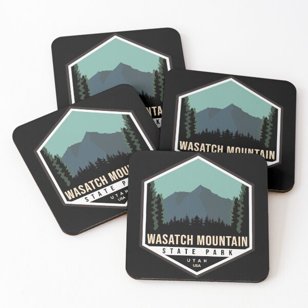 Item preview, Retro Wasatch Mountain State Park Utah designed and sold by Friday NightCo.