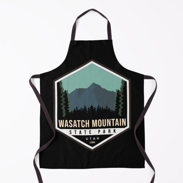 Item preview, Retro Wasatch Mountain State Park Utah designed and sold by Friday NightCo.