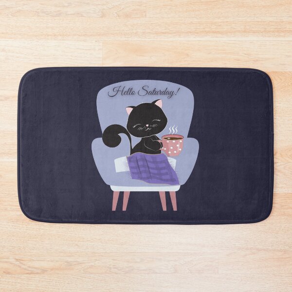 Item preview, Hello Saturday Morning Coffee designed and sold by PurrfectLuv.
