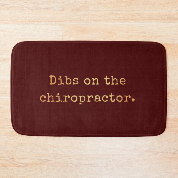 Item preview, Dibs On The Chiropractor designed and sold by AscendMerch.
