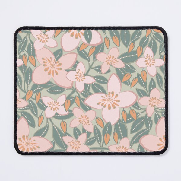 Item preview, Nouveau Blossom on Mint designed and sold by Ornate Flair.