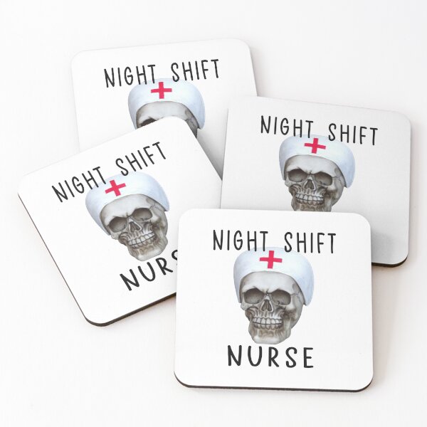 Item preview, Night Shift Nurse, Funny Nursing, Tired Nurse designed and sold by lfinkbeiner12.