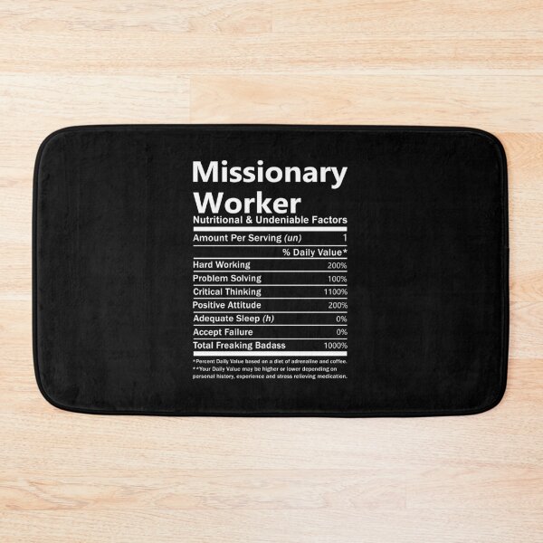 Item preview, Missionary Worker T Shirt - Nutritional and Undeniable Factors Gift Item Tee designed and sold by oslandefren.