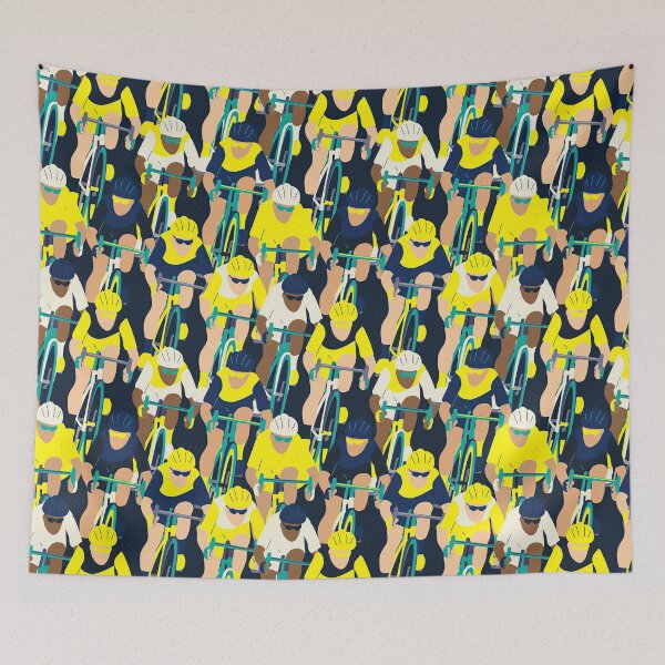 Item preview, Cyclist seamless designed and sold by AverilArt.
