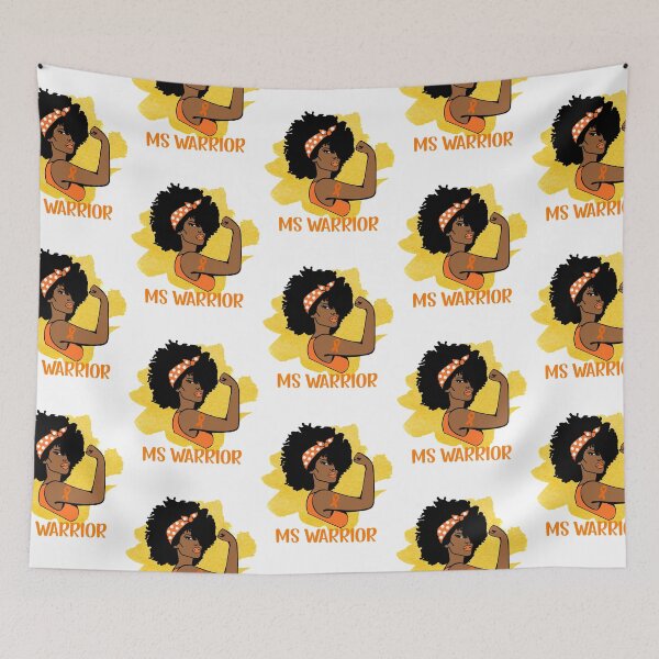 Item preview, MS Warrior, Multiple Sclerosis Awareness, MS Fighter designed and sold by sunshine64.