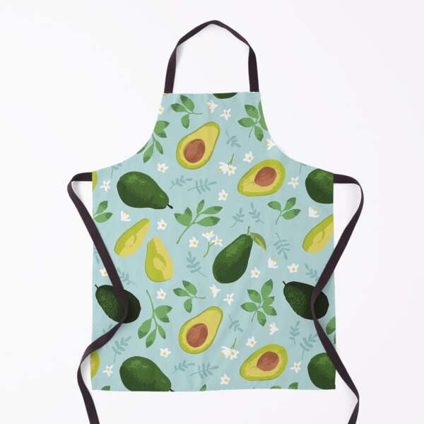 Item preview, Avocado, flowers and leaves designed and sold by AverilArt.