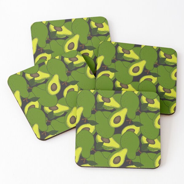 Item preview, Fresh avocado hand drawn backdrop designed and sold by AverilArt.