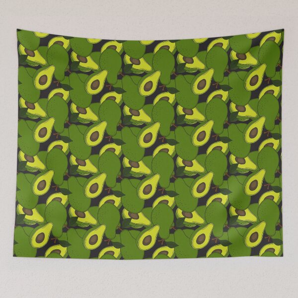 Item preview, Fresh avocado hand drawn backdrop designed and sold by AverilArt.