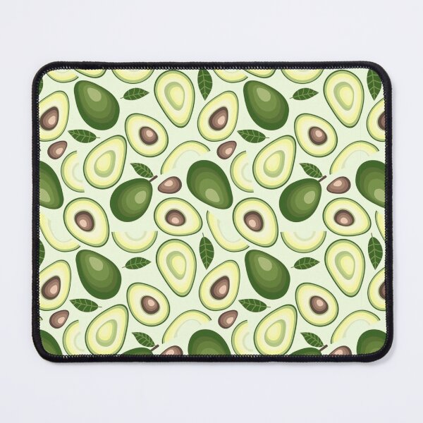Item preview, Seamless vector of green avocado designed and sold by AverilArt.