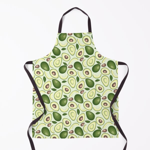 Item preview, Seamless vector of green avocado designed and sold by AverilArt.