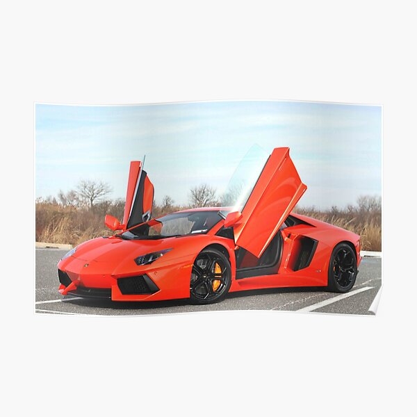 Super voiture de sport Lamborghini Poster