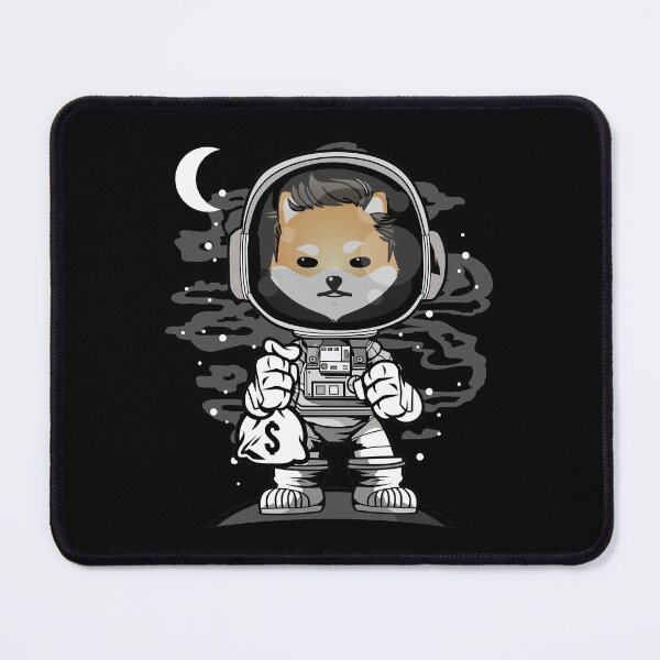Item preview, Astronaut Dogelon Mars ELON Coin To The Moon Crypto Token Cryptocurrency Blockchain Wallet designed and sold by AriellaGross.