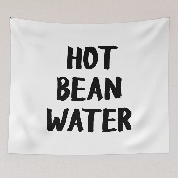 Item preview, Hot Bean Water Coffee Lover Funny Quote designed and sold by allysmar.